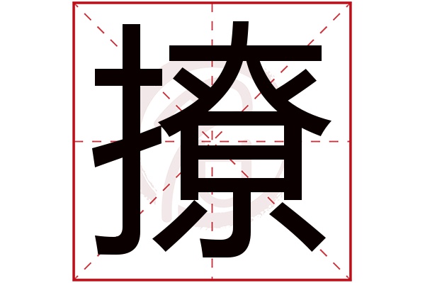 撩字